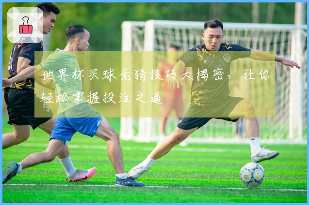 世界杯买球竞猜技巧大揭密，让你轻松掌握投注之道